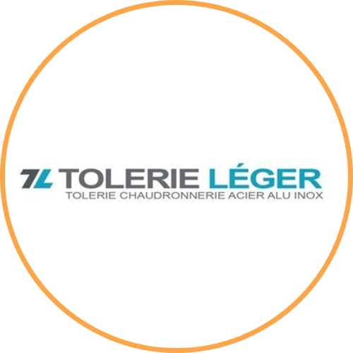 Logo de la Tôlerie LEGER satisfait utilisant notre logiciel ERP pour PME