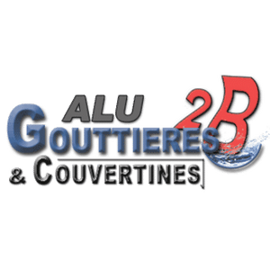 Logo Alu Gouttières 2b - Entreprise de fabrication et pose de gouttières Aluminium en Corse