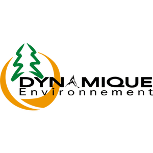 Logo Dynamique Environnement : Entreprise d'aménagements extérieurs